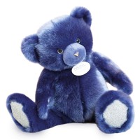 Ours en peluche bleu nuit - Collection - 37 cm