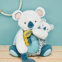 Coffret peluche d'activités Yoca le koala et son bébé  - 25 cm